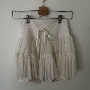 POPFLEX Pirouette Skort in Ivory